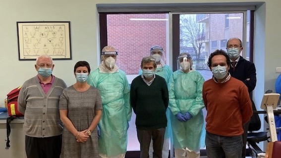 Cameri, vaccini anti covid-19 alla RSA "San Michele"