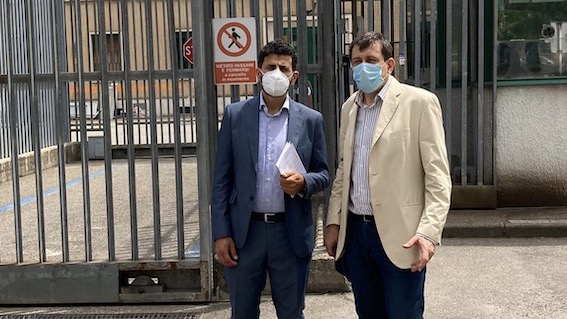 Novara, visita in carcere del consigliere regionale Rossi con i garanti Mellano e Campiotti