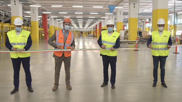 Novara, procede la realizzazione del nuovo centro distribuzione Amazon operativo dall'autunno