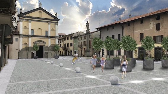 Cameri, messa in sicurezza e riqualificazione di via Matteotti e piazza Santa Maria
