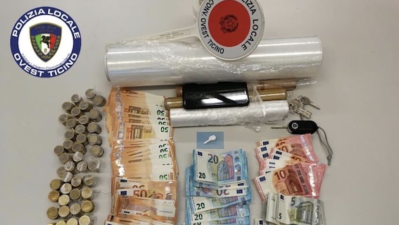 Trecate, operazione antidroga della polizia locale
