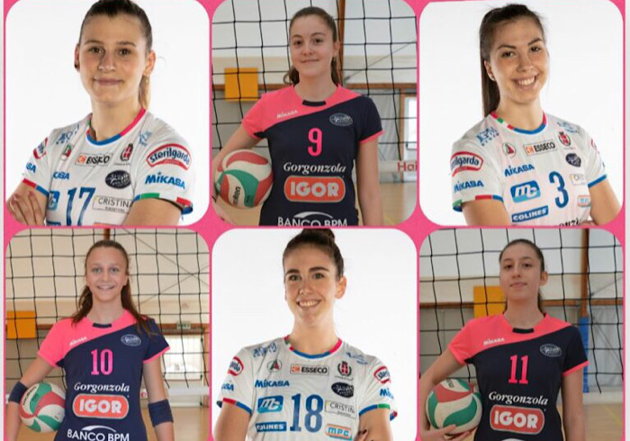 Volley: sei Igorine al lavoro con le nazionali giovanili