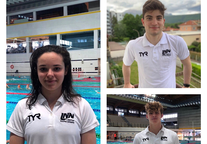 Risultato storico: 6 podi per la Liberta Nuoto Novara al Campionato Italiano giovanile
