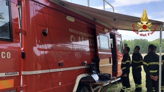 Novara, il comando dei vigili del fuoco ha ospitato un corso TAS