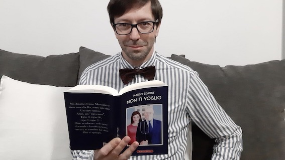 "Non ti voglio", il libro dell'oleggese Marco Zenone