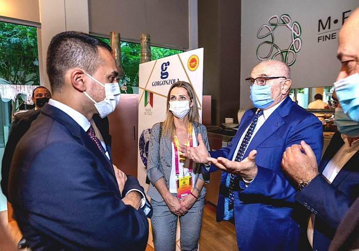 Da Expo Dubai il Consorzio del Gorgonzola chiede nuovo patto per la promozione del made in Italy 