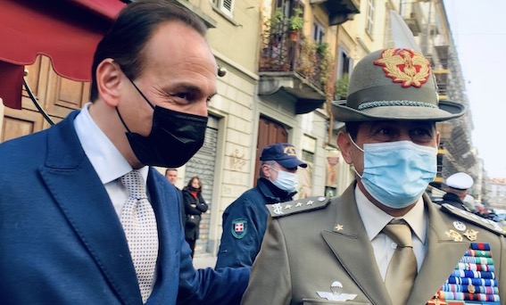 Piemonte, il gen. Figliuolo ha visitato l'Unità di Crisi della Regione
