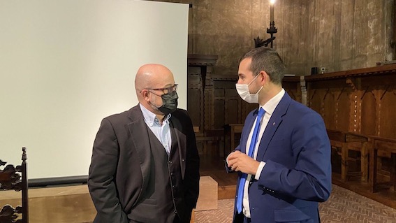 Novara, il ministro Cingolani ha ricevuto il "Premio Piazzano"