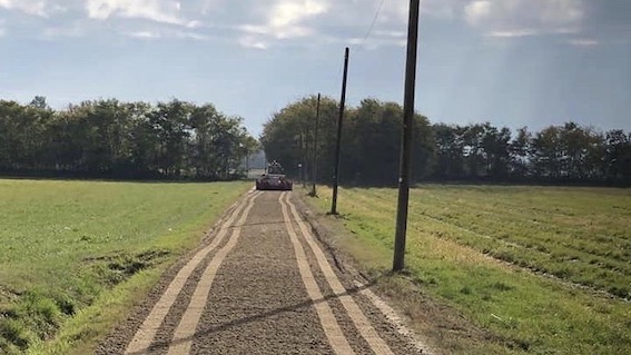 Momo, sistemazione delle strade bianche