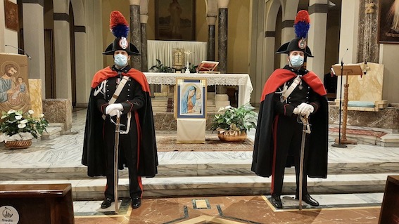 Novara, celebrata la "Virgo Fidelis" patrona dell’Arma dei Carabinieri