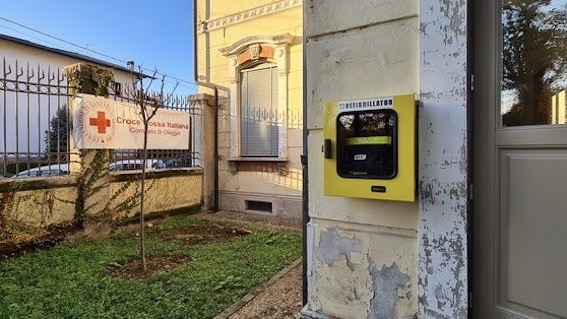 Oleggio, un defibrillatore al Gaggiolo