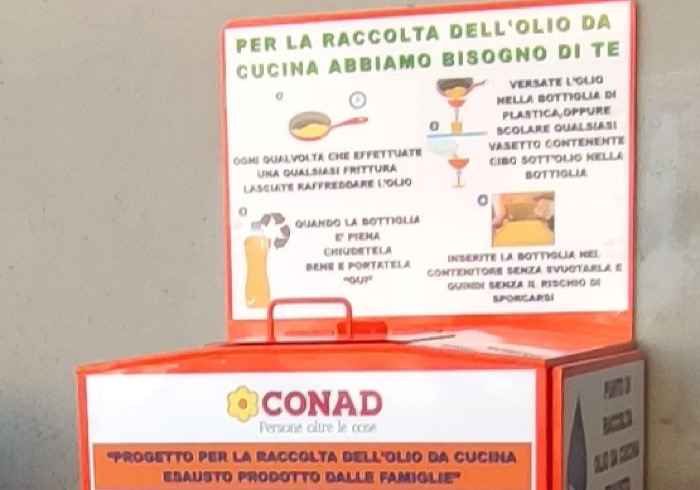 Quattro i nuovi punti di raccolta oli esausti da cucina a Novara 