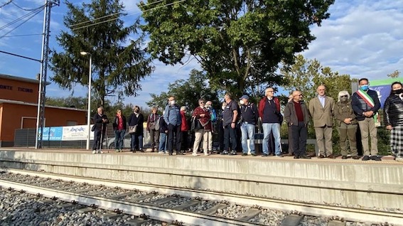 Inaugurata la nuova fermata ferroviaria Galliate Parco del Ticino