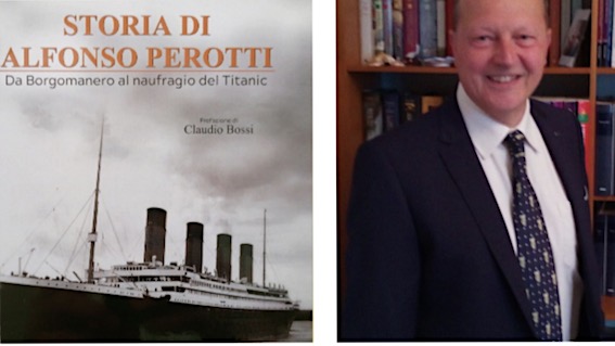 Da Borgomanero al Titanic: la storia di Alfonso Perotti in un libro