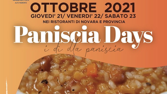 Nel Novarese tornano i "Paniscia Days"