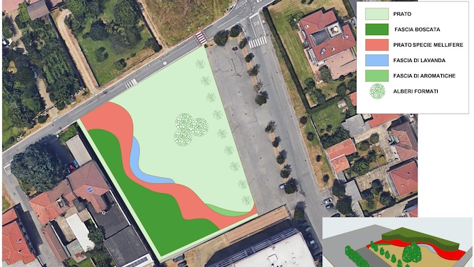 Progetto "I colori della memoria: un parco rinasce a Trecate":  6mila euro dalla Compagnia di San Paolo