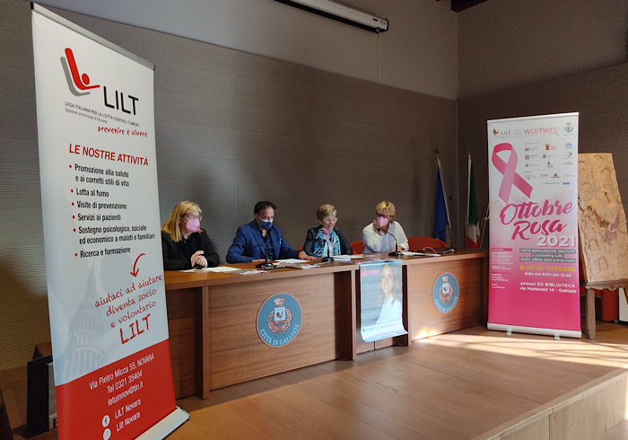 Appuntamenti fra Galliate e Novara nel mese dedicato alla prevenzione del tumore al seno