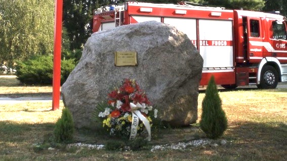 Novara, i vigili del fuoco hanno commemorato l'11 settembre