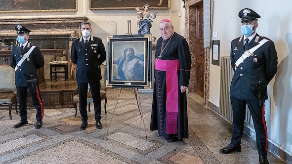  Restituito alla Diocesi di Novara un dipinto rubato nel 1990 a Vignone