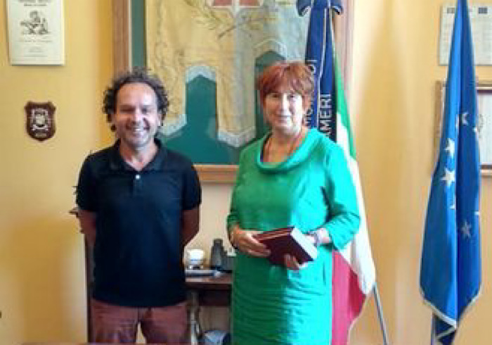 Visita del questore di Novara a Cameri