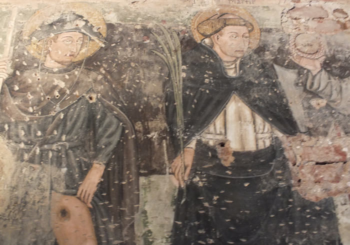 Raccolta fondi di FCN per il restauro della “Parete dei Santi” di Casalino 
