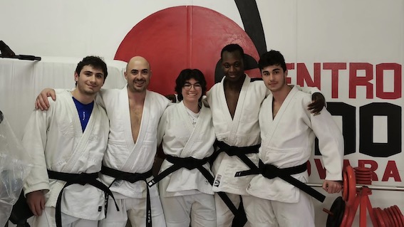 Judo Novara: in quattro ottengono la cintura nera 1°dan