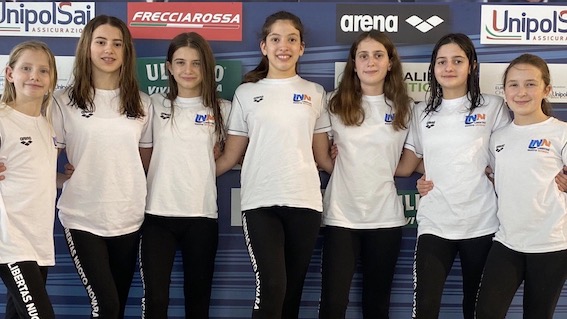 Libertas Nuoto, 13° posto ai campionati italiani primaverili di sincronizzato
