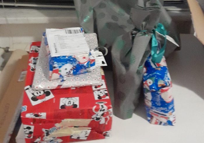 I “nipoti di Babbo Natale” nella RSA “Massimo Squarini” di Momo