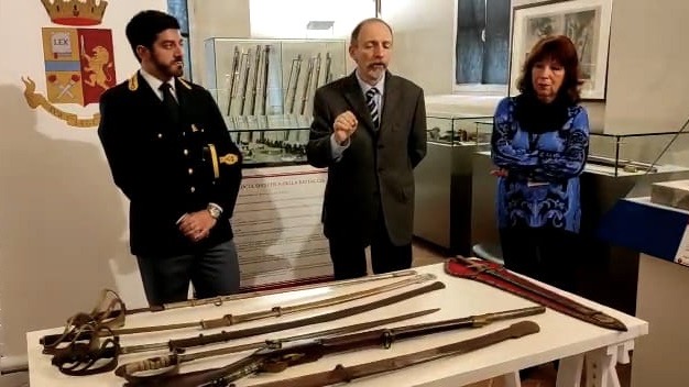 Armi antiche donate al Museo del Risorgimento