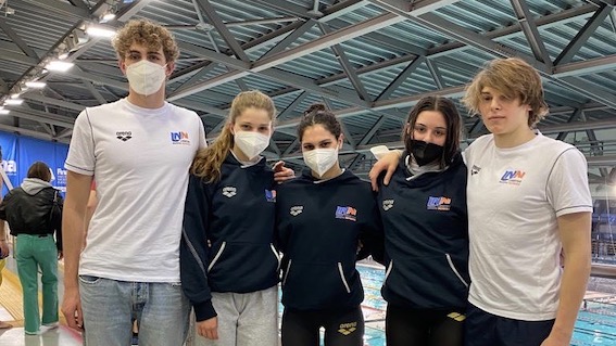 Libertas Nuoto Novara, cinque podi nella "Coppa Parigi"