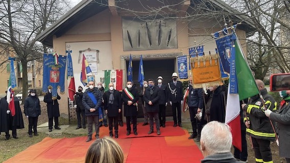 Novara, celebrato il Giorno del Ricordo