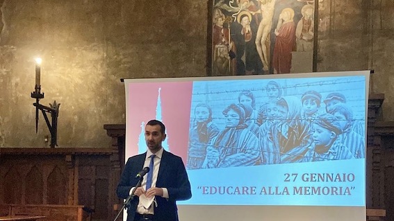 Novara, l'assessore regionale Marnati al convegno "Educare alla memoria"