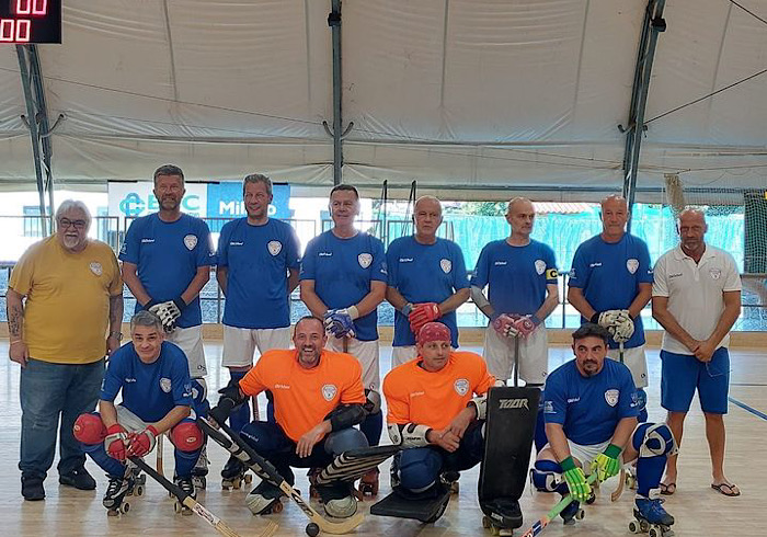 L’Hockey Novara Veterani vince ad Agrate per il primo Campionato Italiano Amatori-Veterani