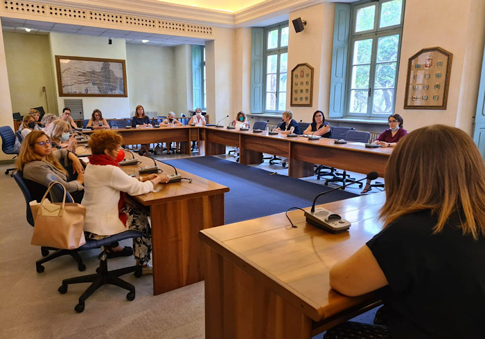 La Commissione Pari opportunità al lavoro su aree tematiche e per gli eventi del 25 novembre