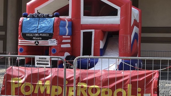 Novara, in corso l'edizione 2022 di "Pompieropoli". Foto