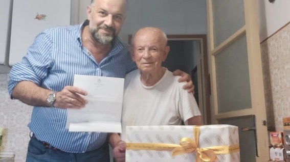 Novara, 101 candeline per il signor Gaetano