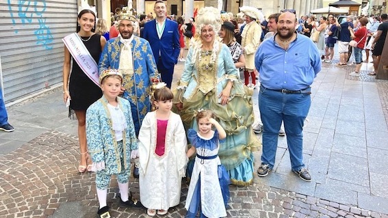 Festa per i 150 anni di Re Biscottino