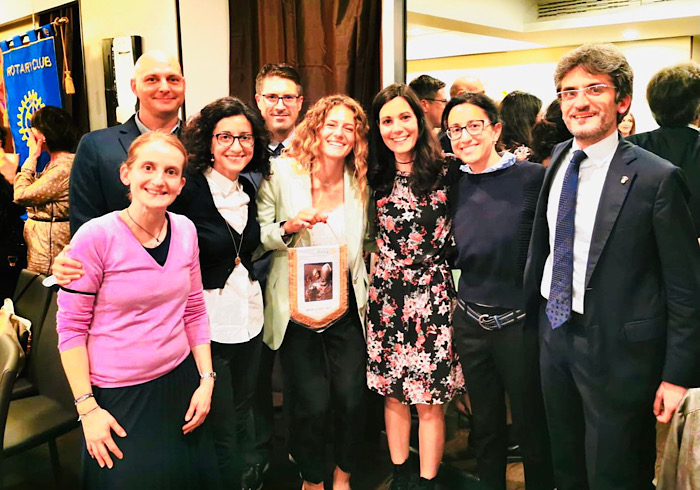 L’atleta olimpica Linda Olivieri ospite al Rotary Club Novara San Gaudenzio