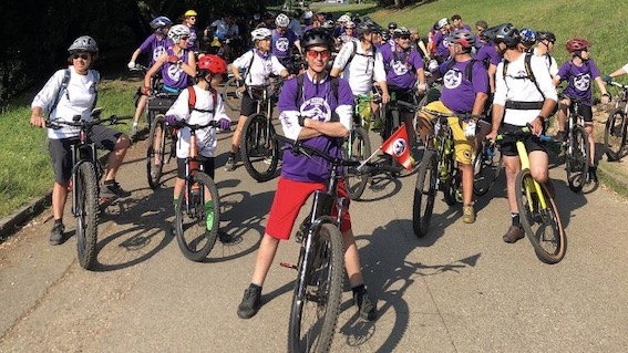 Parte da Novara la seconda tappa della "Io vado al Massimo Bike" per sensibilizzare sui tumori del pancreas