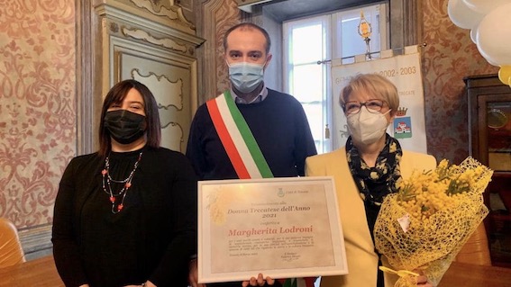 A Margherita Lodroni il riconoscimento di "Donna trecatese dell'anno"