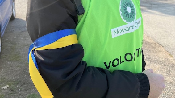 Novara Green: ripulita la ciclopedonale di via Europa