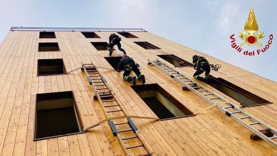 Novara, concluso il corso Regionale SAF basico (Speleo Alpino Fluviale) dei vigili del fuoco. Foto