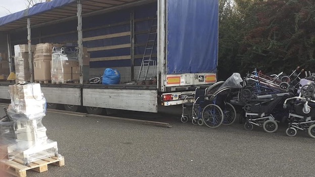 Novara, tir partito verso gli ospedali di Odessa e Kherson con materiale sanitario e di sostentamento
