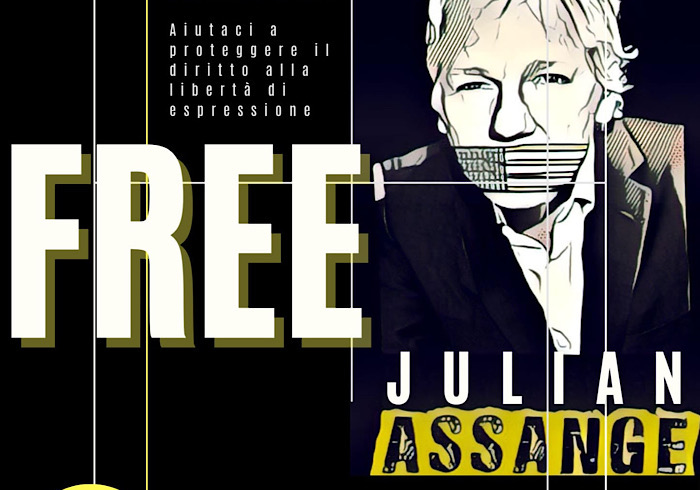 A Novara un sit-in per chiedere la liberazione di Assange