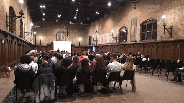  Novara, all'Arengo inaugurato l'anno scolastico per le scuole secondarie di secondo grado