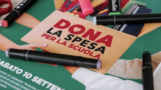 Il 10 settembre torna l'iniziativa di Nova Coop "Dona la spesa per la scuola"