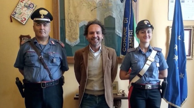  Cameri, benvenuto ufficiale al primo carabiniere donna del Comando cittadino