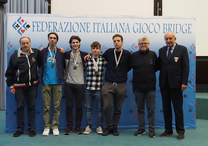 Due giovani del Circolo bridge Novara Vicecampioni italiani under 26