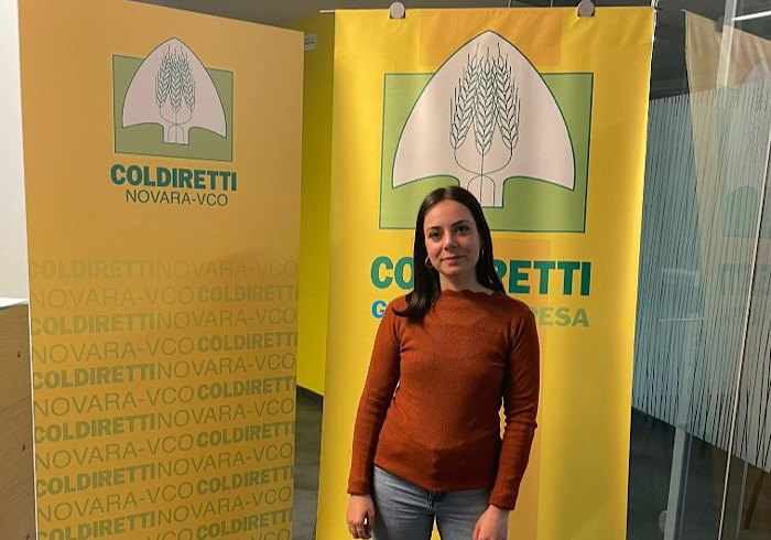 Coldiretti Novara-Vco: Giada Barbieri nuovo delegato di Coldiretti Giovani Impresa