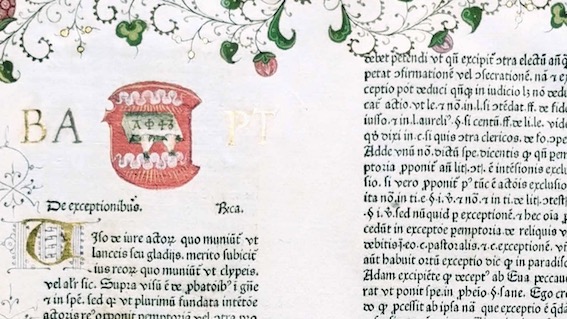 “Senza fatica e senza occhiali”, mostra di incunaboli alla biblioteca Negroni